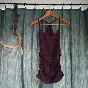 Purple Polka Dot Tank